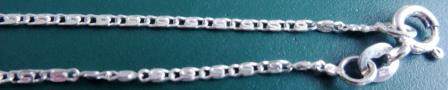 Halskette silber Länge ca. 44cm 3.0gr Nr. 5